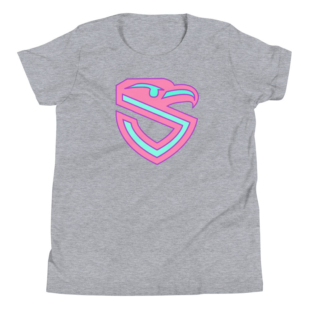 Kiddos Pink & Teal Shield T-Shirt