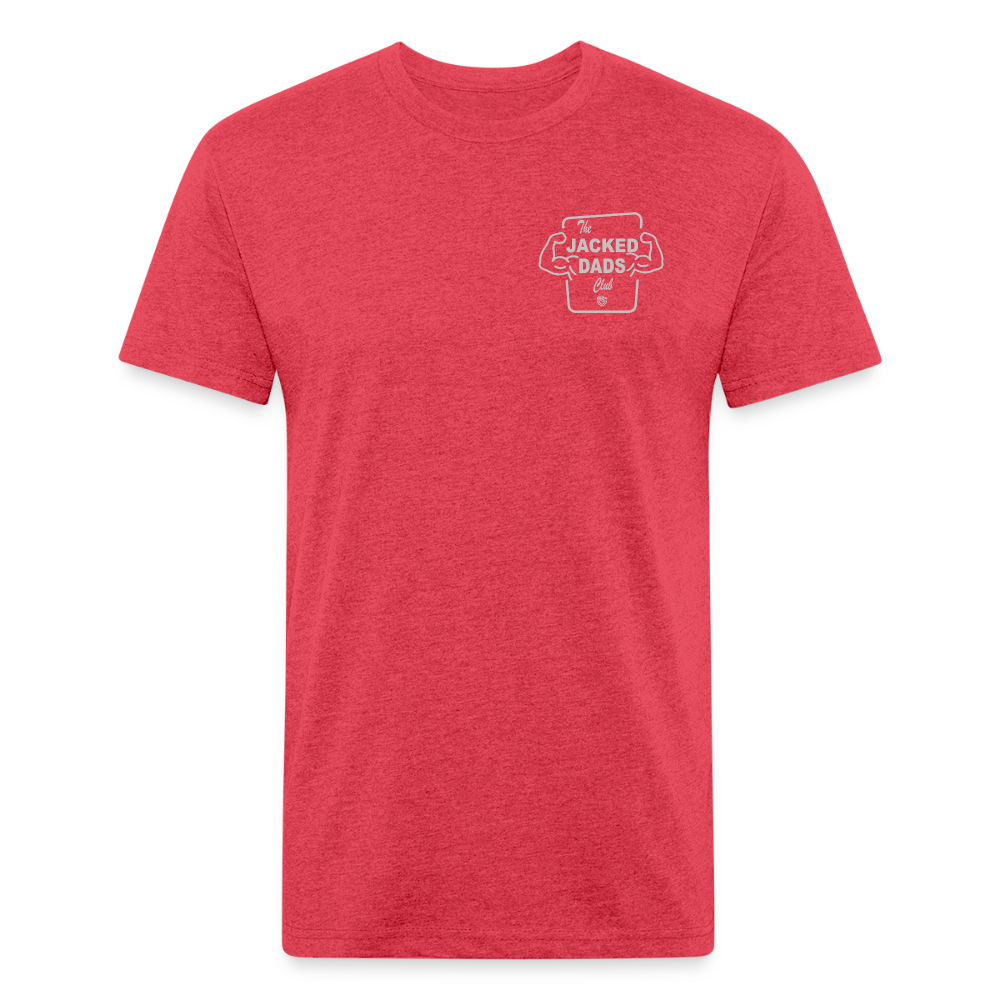 Jacked Dads Club Tee - heather red