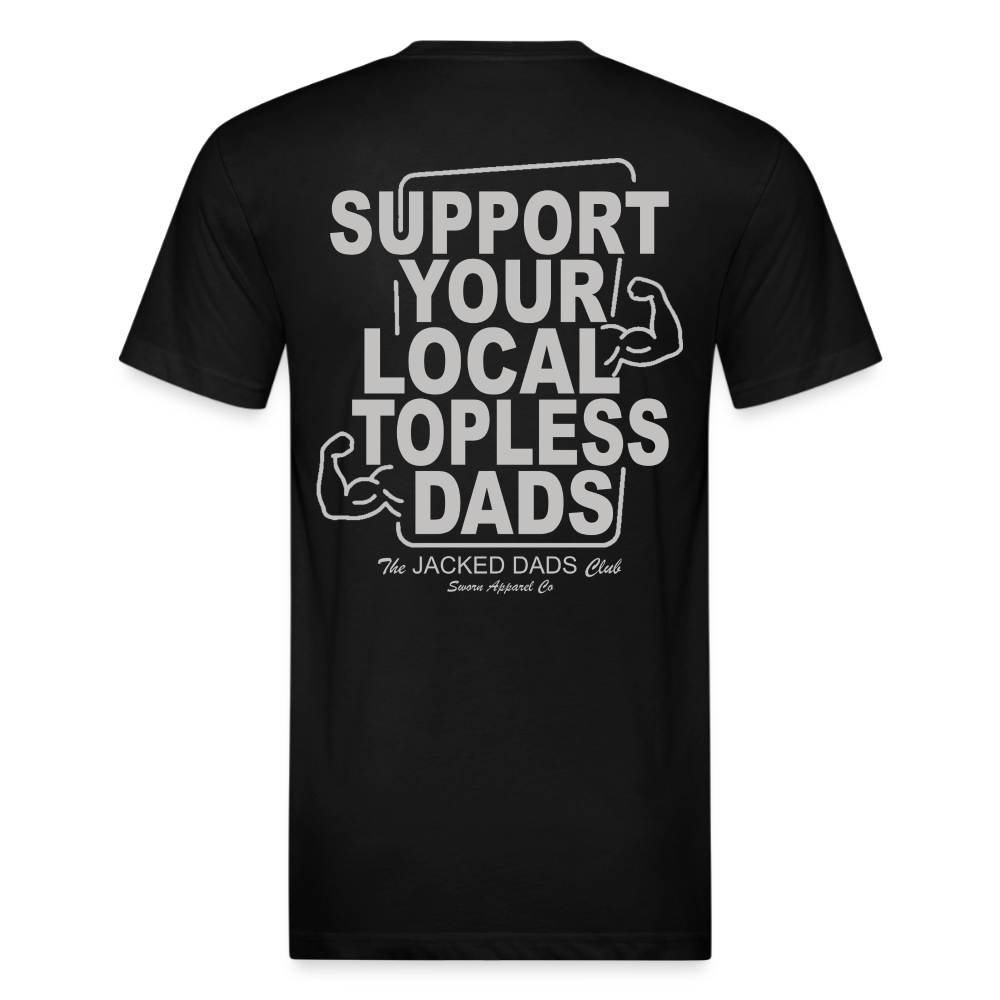 Jacked Dads Club Tee - black