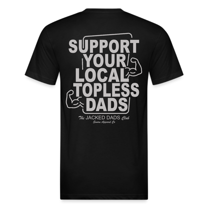 Jacked Dads Club Tee - black