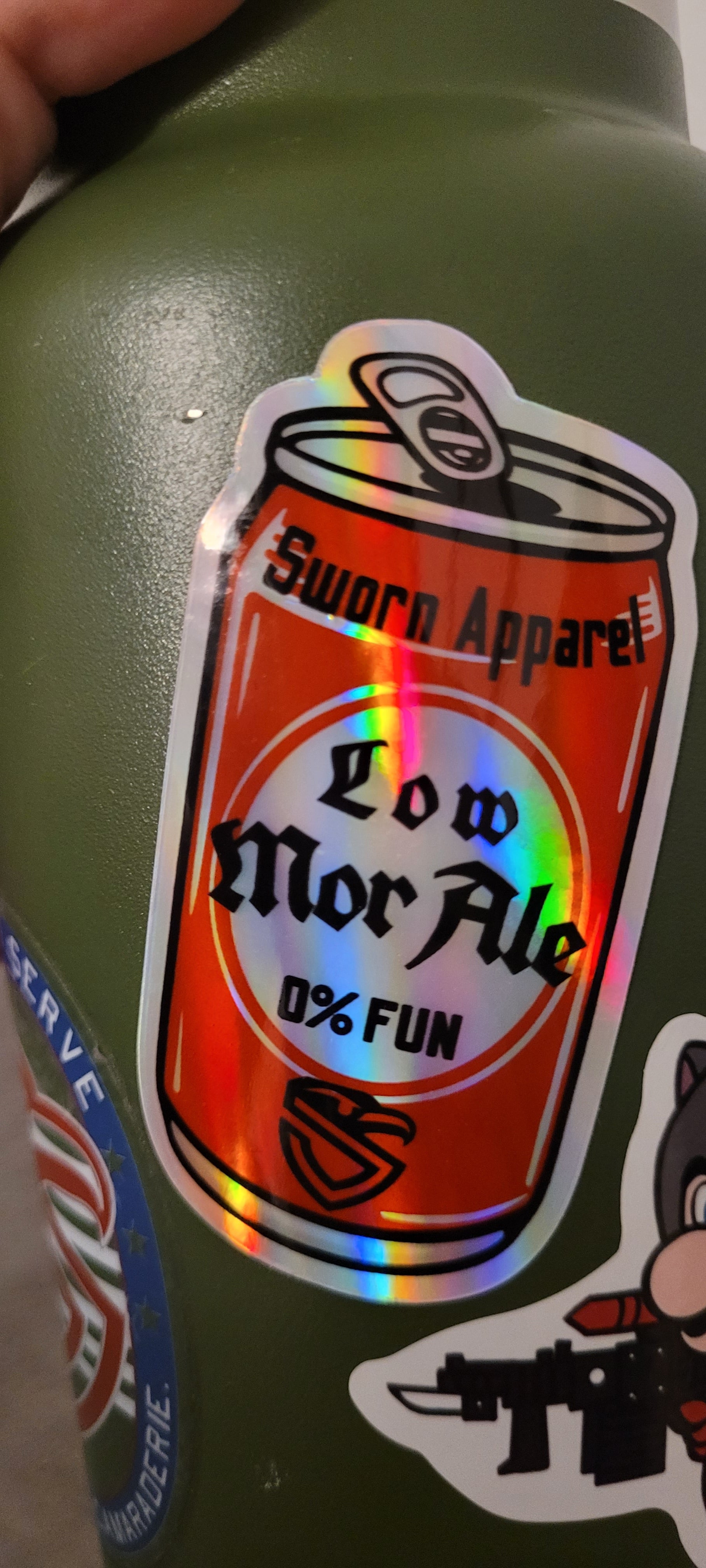 Low Mor Ale Sticker – Sworn Apparel Co.