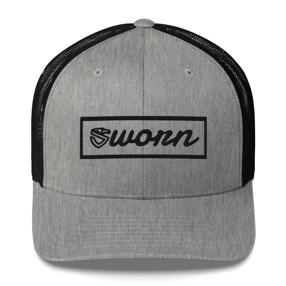 Cursive Sworn Trucker