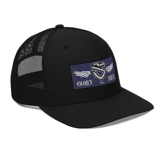 Name Tag Trucker Cap