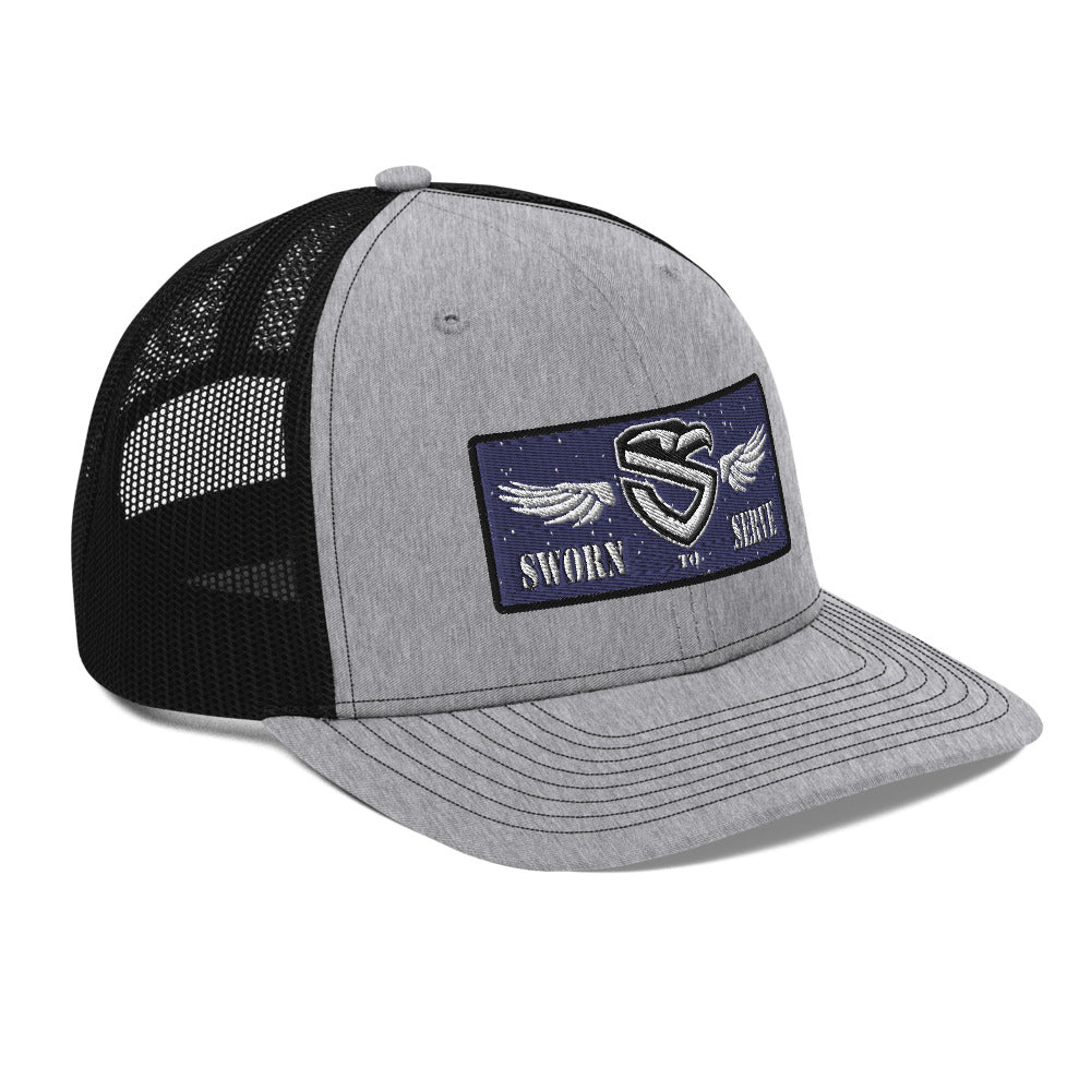 Name Tag Trucker Cap